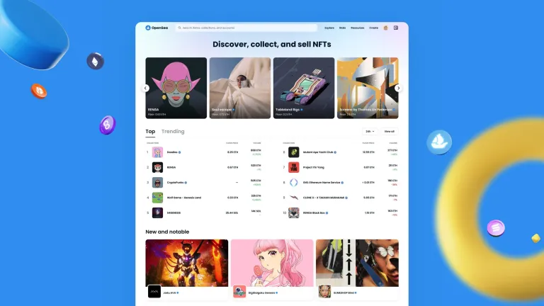 OpenSea首页改版！下周将推出NFT稀有度工具OpenRarity-第1张图片-欧易下载