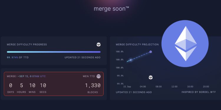 以太坊合并倒数5小时！彭博：ETH正彻底改变金融世界-第1张图片-欧易下载