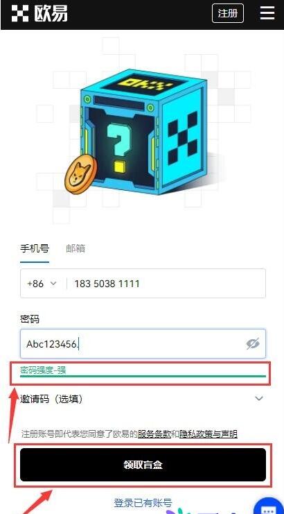 欧易app怎么注册登录，okex最新官网地址注册流程-第3张图片-欧易下载