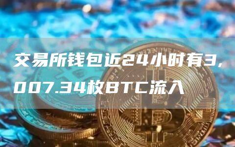 交易所钱包近24小时有3,007.34枚BTC流入-第1张图片-欧意下载