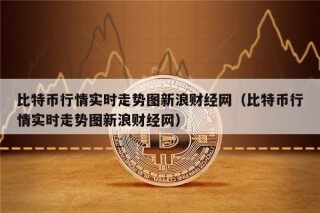 比特币行情实时走势图新浪财经网（比特币行情实时走势图新浪财经网）