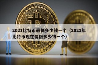 2021比特币最低多少钱一个（2021年比特币现在价格多少钱一个）