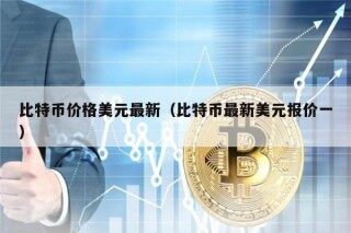 比特币价格美元最新（比特币最新美元报价一）
