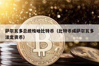 萨尔瓦多总统梭哈比特币（比特币成萨尔瓦多法定货币）