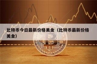 比特币今日最新价格美金（比特币最新价格 美金）