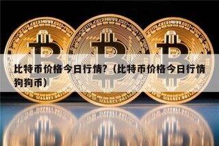 比特币价格今日行情?（比特币价格今日行情狗狗币）