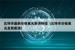 比特币最新价格美元新浪财经（比特币价格美元走势新浪）