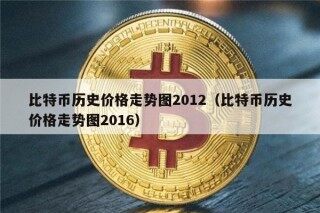 比特币历史价格走势图2012（比特币历史价格走势图2016）
