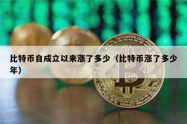 比特币自成立以来涨了多少（比特币涨了多少年）-第1张图片-欧意下载