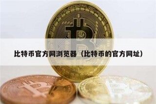 比特币官方网浏览器（比特币的官方网址）
