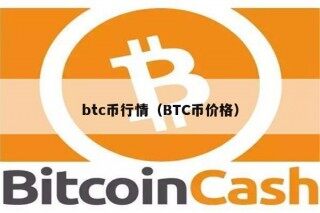 btc币行情（BTC币价格）