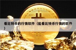 看比特币的行情软件（能看比特币行情的软件）