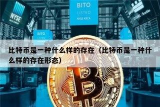 比特币是一种什么样的存在（比特币是一种什么样的存在形态）