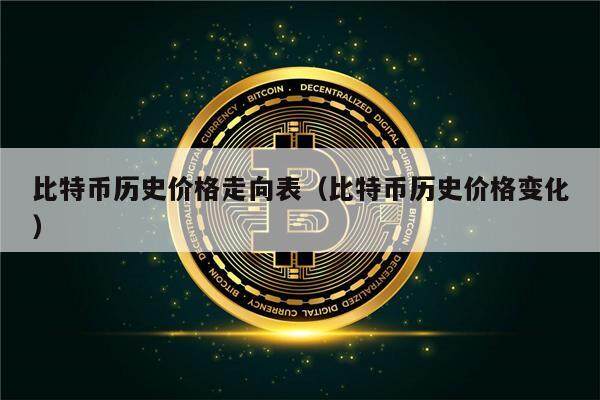 比特币历史价格走向表（比特币历史价格变化）-第1张图片-欧意下载