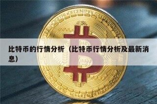 比特币的行情分析（比特币行情分析及最新消息）