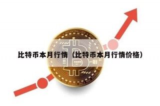 比特币本月行情（比特币本月行情价格）
