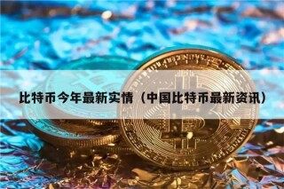比特币今年最新实情（中国比特币最新资讯）
