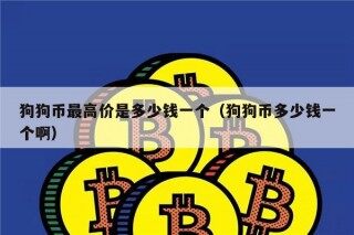 狗狗币最高价是多少钱一个（狗狗币多少钱一个啊）