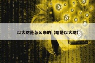以太坊是怎么来的（啥是以太坊）