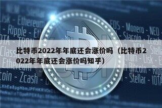 比特币2022年年底还会涨价吗（比特币2022年年底还会涨价吗知乎）