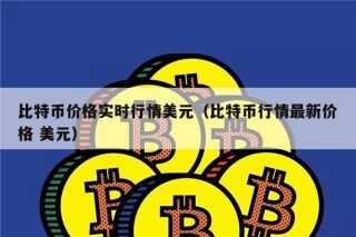 比特币价格实时行情美元（比特币行情最新价格 美元）