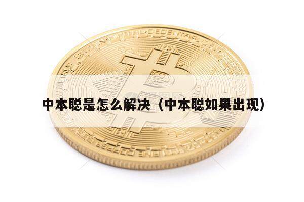 中本聪是怎么解决（中本聪如果出现）-第1张图片-欧意下载