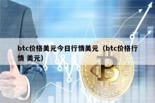 btc价格美元今日行情美元（btc价格行情 美元）
