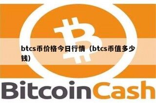 btcs币价格今日行情（btcs币值多少钱）
