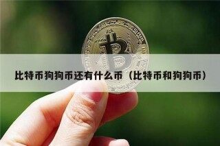 比特币狗狗币还有什么币（比特币和狗狗币）