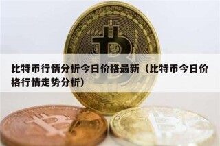 比特币行情分析今日价格最新（比特币今日价格行情走势分析）