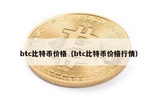 btc比特币价格（btc比特币价格行情）