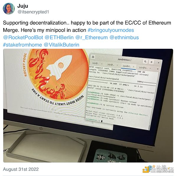 ”居家“小成本参与以太坊质押？速览这份初学者指南-第7张图片-欧意下载