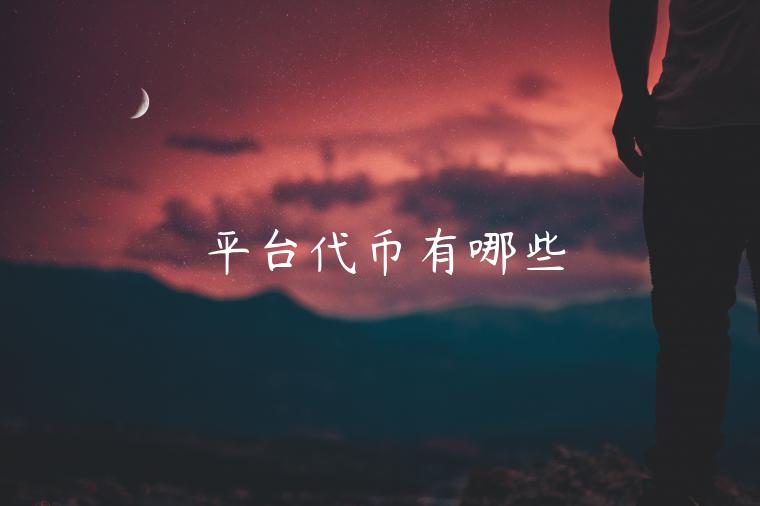 平台代币有哪些-第1张图片-欧意下载