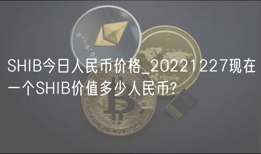 SHIB今日人民币价格_20221227现在一个SHIB价值多少人民币?-第1张图片-欧意下载