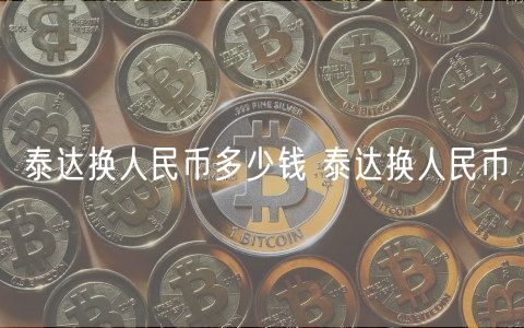 泰达换人民币多少钱 泰达换人民币-第1张图片-欧意下载