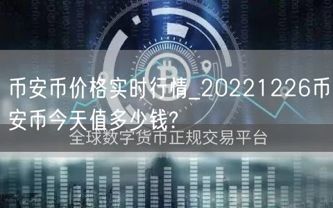 币安币价格实时行情_20221226币安币今天值多少钱?-第1张图片-欧意下载