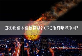 CRO币值不值得投资? CRO币有哪些项目?