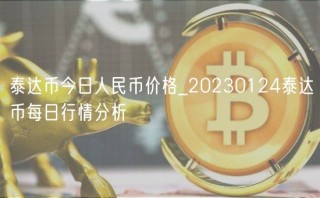 泰达币今日人民币价格_20230124泰达币每日行情分析