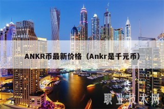 ANKR币最新价格（Ankr是千元币