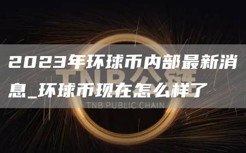 2023年环球币内部最新消息_环球币现在怎么样了