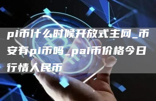 pi币什么时候开放式主网_比特币有pi币吗_pai币价格今日行情人民币