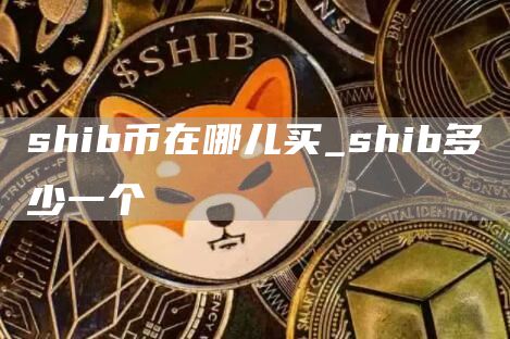shib币在哪儿买_shib多少一个