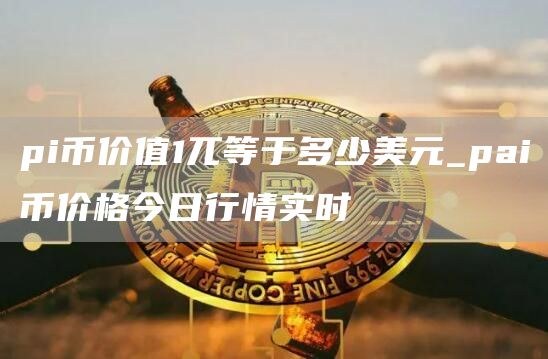 pi币价值1兀等于多少美元_pai币价格今日行情实时