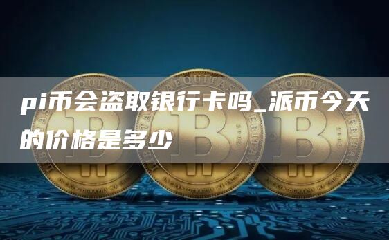 pi币会盗取银行卡吗_派币今天的价格是多少