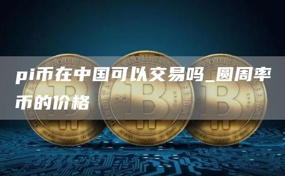 pi币在中国可以交易吗_圆周率币的价格