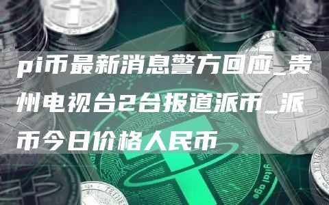 pi币最新消息警方回应_贵州电视台2台报道派币_派币今日价格人民币