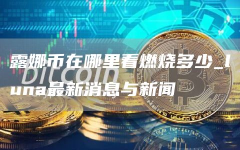 露娜币在哪里看燃烧多少_luna最新消息与新闻
