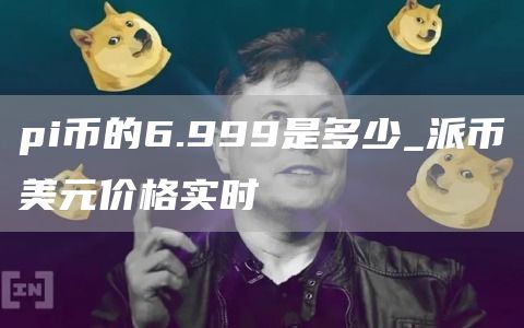 pi币的6.999是多少_派币美元价格实时
