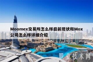 Moom交易所怎么样目前现状和Mo公司怎么样详细介绍