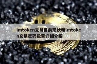 imtokn交易目前现状和imtokn交易密码设置详细介绍